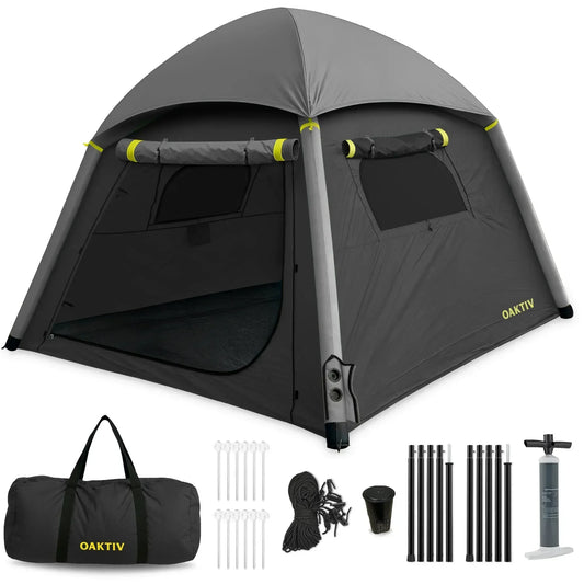 camping tent bag CloudCamp Self-Inflating Camping Tent