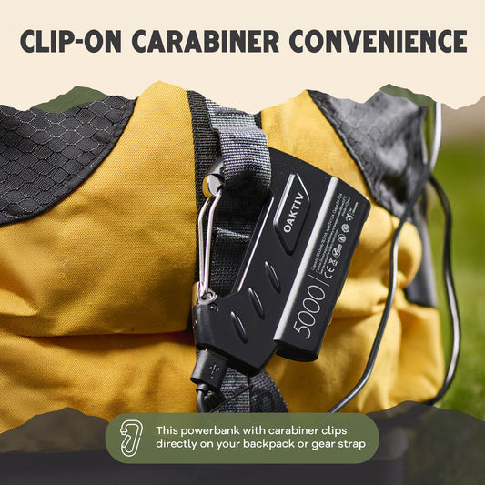 Powerbiner™ Carabiner Powerbank
