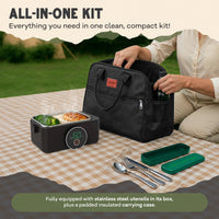 ThermoGo™ Self-Warming Electric Lunch Box
