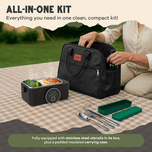 ThermoGo™ Self-Warming Electric Lunch Box