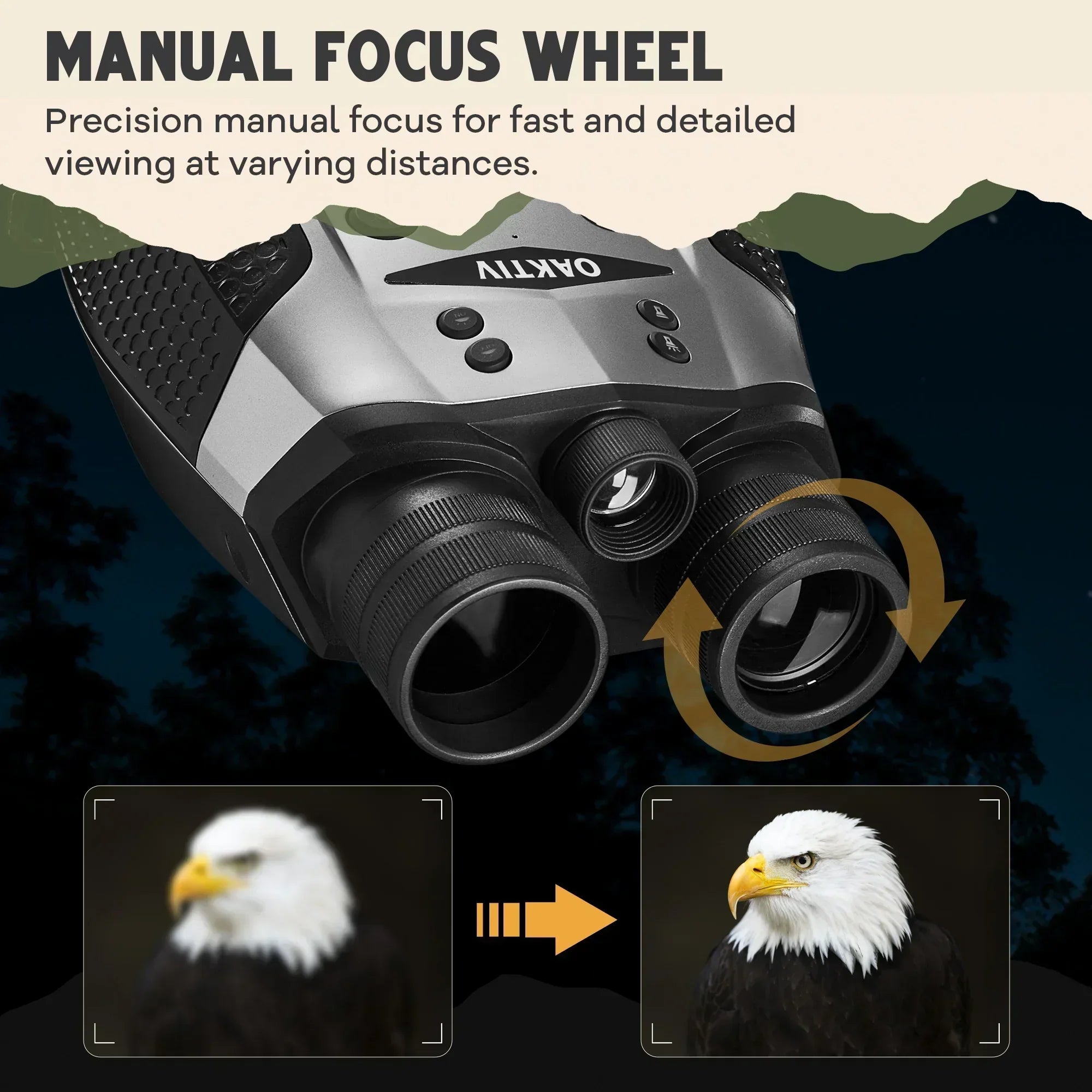 NightScout™ 4K Digital Night Vision Goggles | Oaktiv