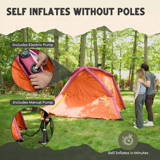 CloudCamp™ Self-Inflating Camping Tent