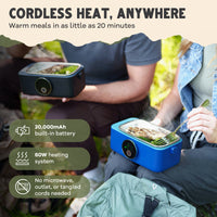 ThermoGo™ Self-Warming Electric Lunch Box