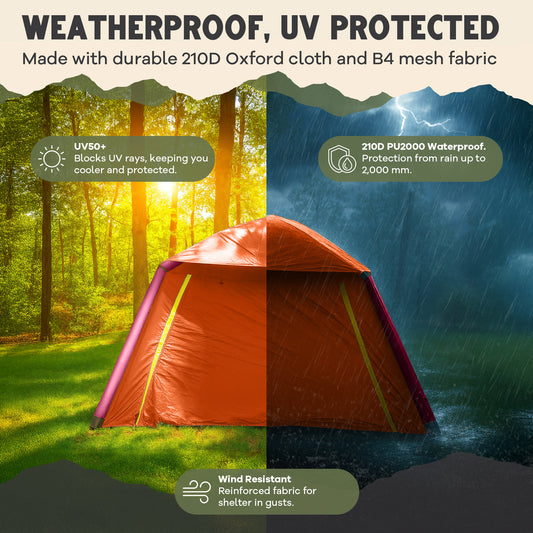 Oaktiv CloudCamp Inflatable Camping Tent