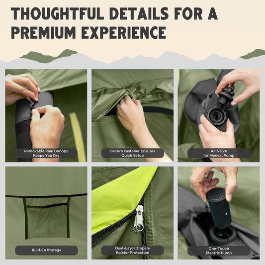 Oaktiv CloudCamp Inflatable Camping Tent