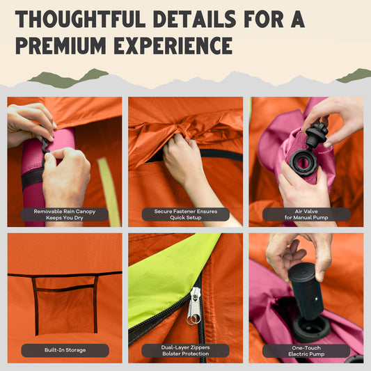 Oaktiv CloudCamp Inflatable Camping Tent