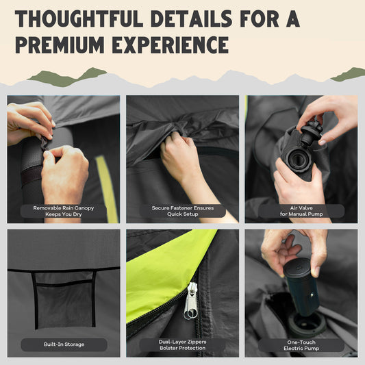 Oaktiv CloudCamp Inflatable Camping Tent