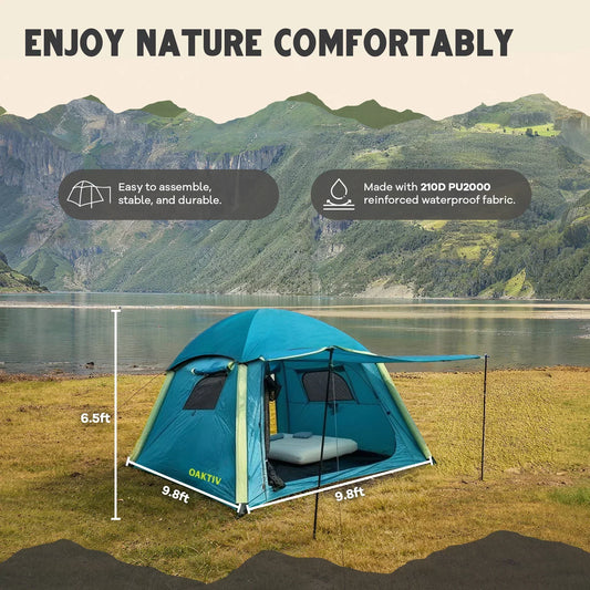 CloudCamp™ Self-Inflating Camping Tent