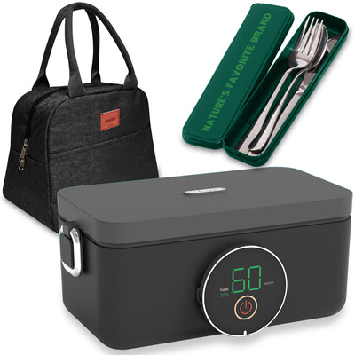 ThermoGo™ Self-Warming Electric Lunch Box
