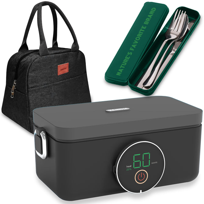 ThermoGo™ Self-Warming Electric Lunch Box