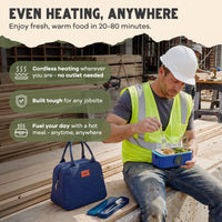 ThermoGo™ Self-Cooking Lunch Box