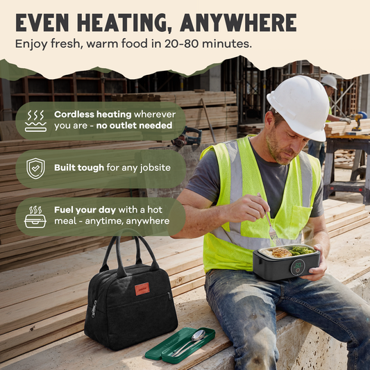 ThermoGo™ Self-Cooking Lunch Box