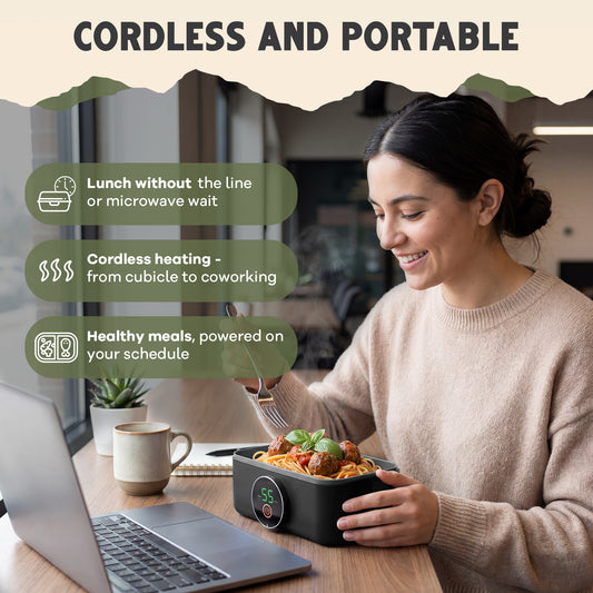 ThermoGo™ Self-Cooking Lunch Box