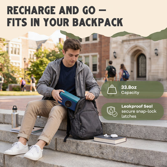 ThermoGo™ Self-Cooking Lunch Box