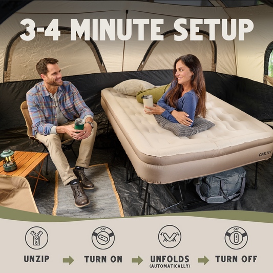 air bed tent PeakRest Airbed Mattress for Camping & Tents