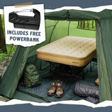 The Peakrest Airbed (Self Inflating Bed with Built-in Battery Pump)